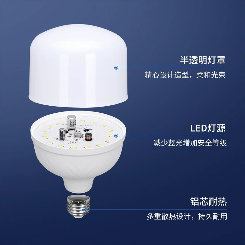 LED bulb, super bright energy-saving lamp, plug, lights, switch key, with screw socket
