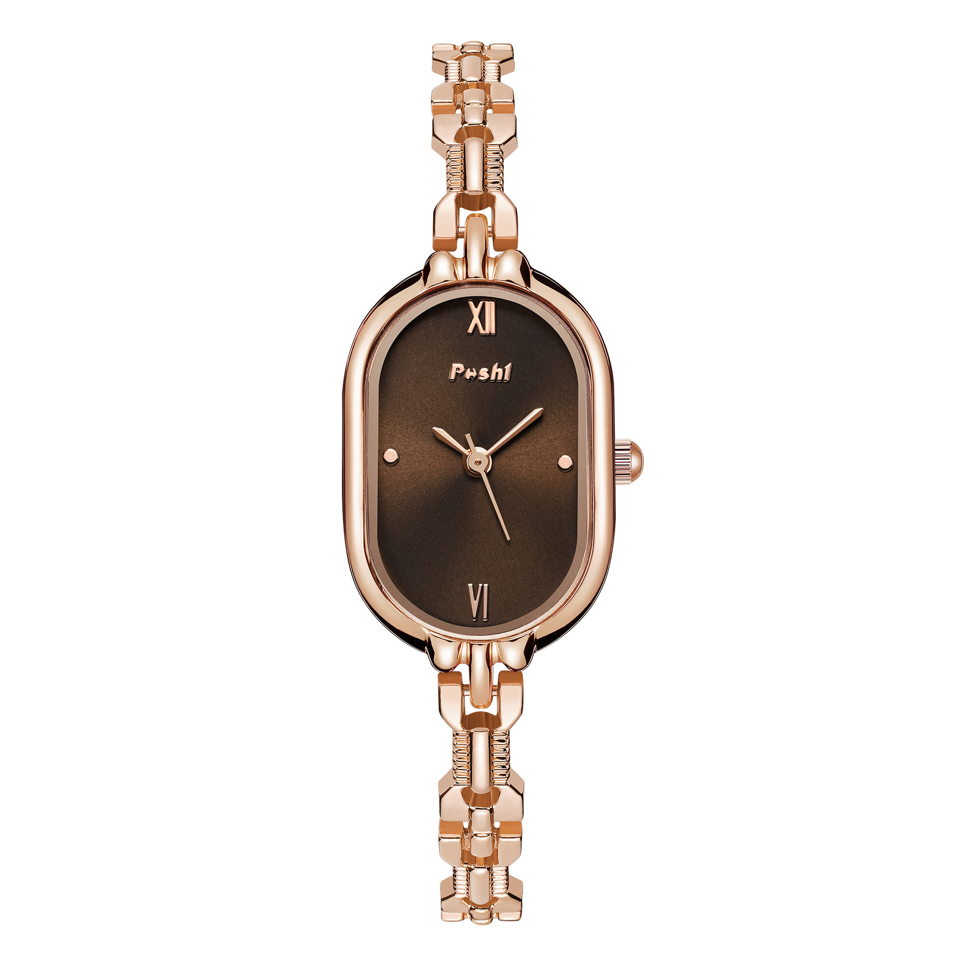 Cadena POSHI accesorios de reloj para mujer, lujo ligero, reloj de cuarzo simple, envío transfronterizo de fábrica, envío de una pieza