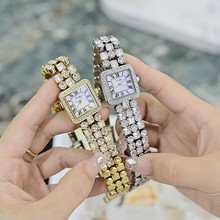 诗高迪时尚女士手表钢带简约ins风气质镶钻个性潮流休闲女表