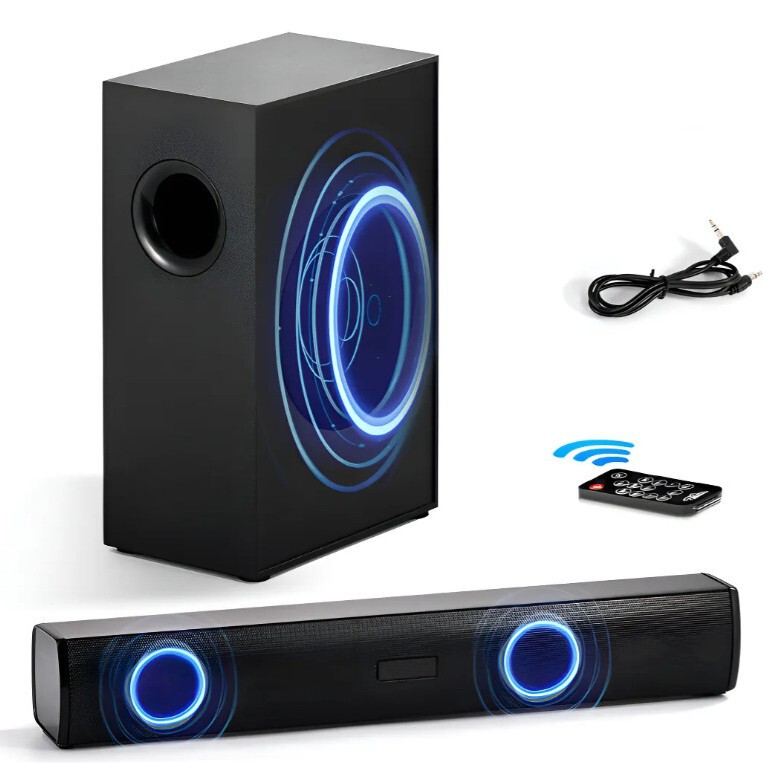 Bluetooth Speaker Soundbar Subwoofer Soundbar Soundbar Strip-Shaped Tv Speaker Home Theater