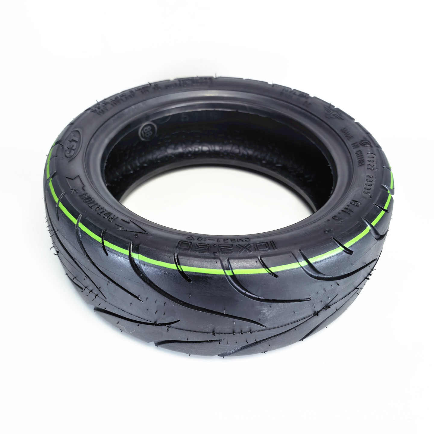 Zhengxin 10-inch electric scooter tire 10x 2.5 vacuum tire 10*2.50 Zhengxin vacuum tire 6-layer thickening
