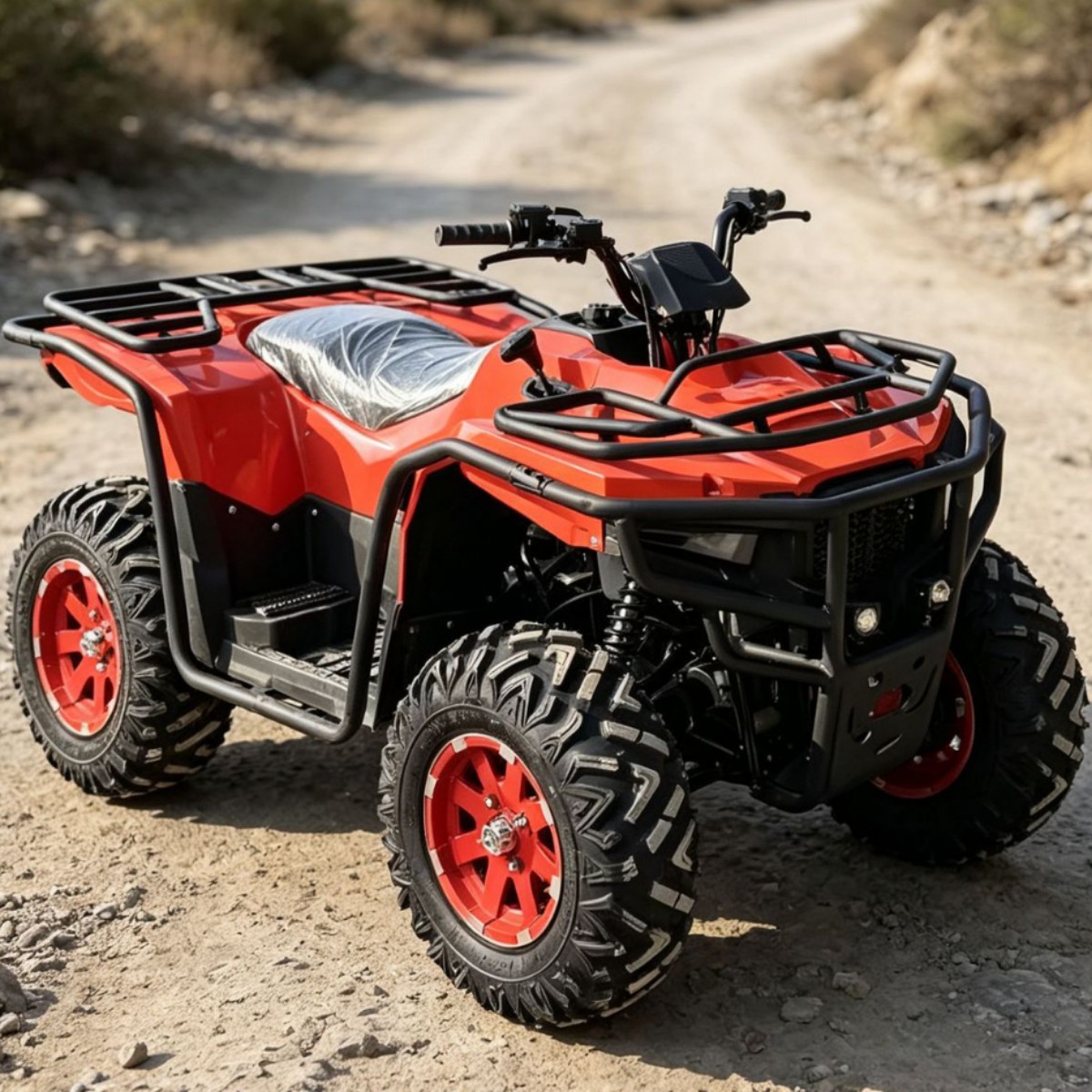 Montaña off-road kart bashan 350cc cuatro tracción motor motocicleta ATV cuatro tracciones suspensión independiente todo terreno