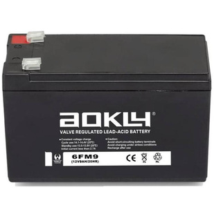 Oakley one-way exhaust valve battery 6-FM-9 12V9Ah high rate discharge performance