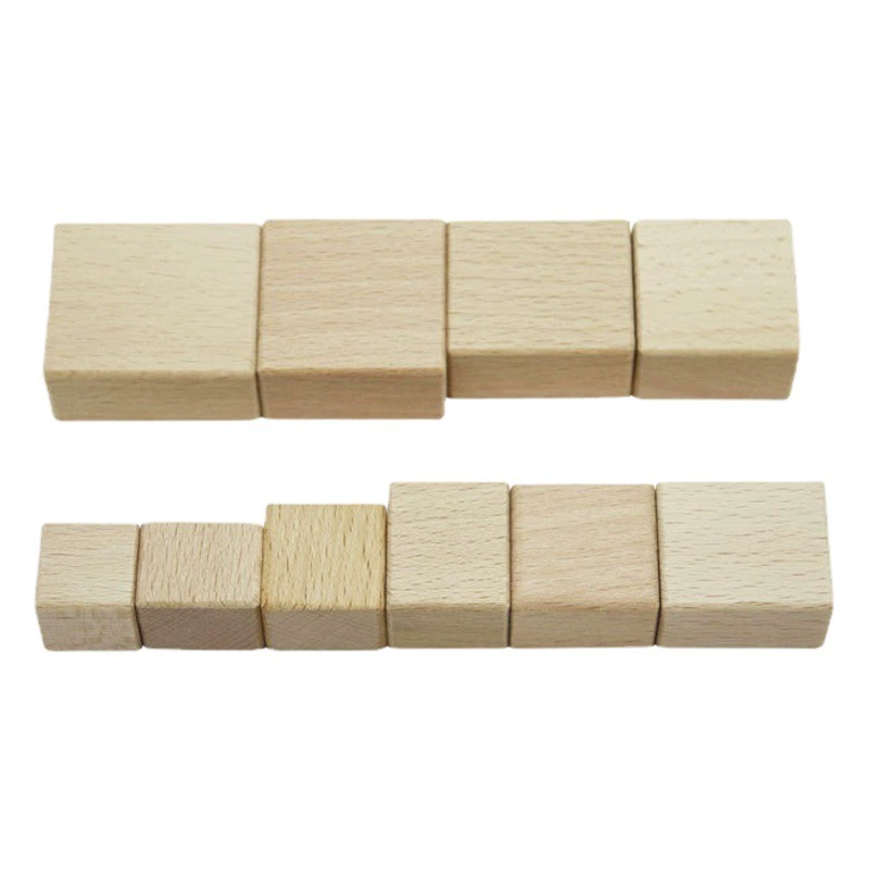 Большое количество деревянных уплотнений DYI ручной счет детские строительные блоки игрушки бук деревянный блок закругленный деревянный материал уплотнения оптом