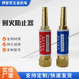 Foreign Trade G3/8 Multiple Thread Ethylene Fire Arrestor 9/16 Thread Fire Stop Valve Flame Arrester Fire Arrestor for Meters