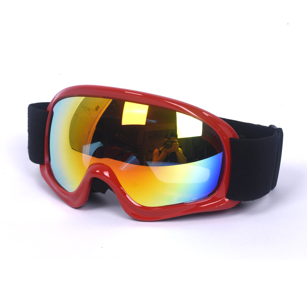 Outdoor children's high-end motorcycle wind and sand resistant, electroplated real film riding goggles, dust_voghion.com
