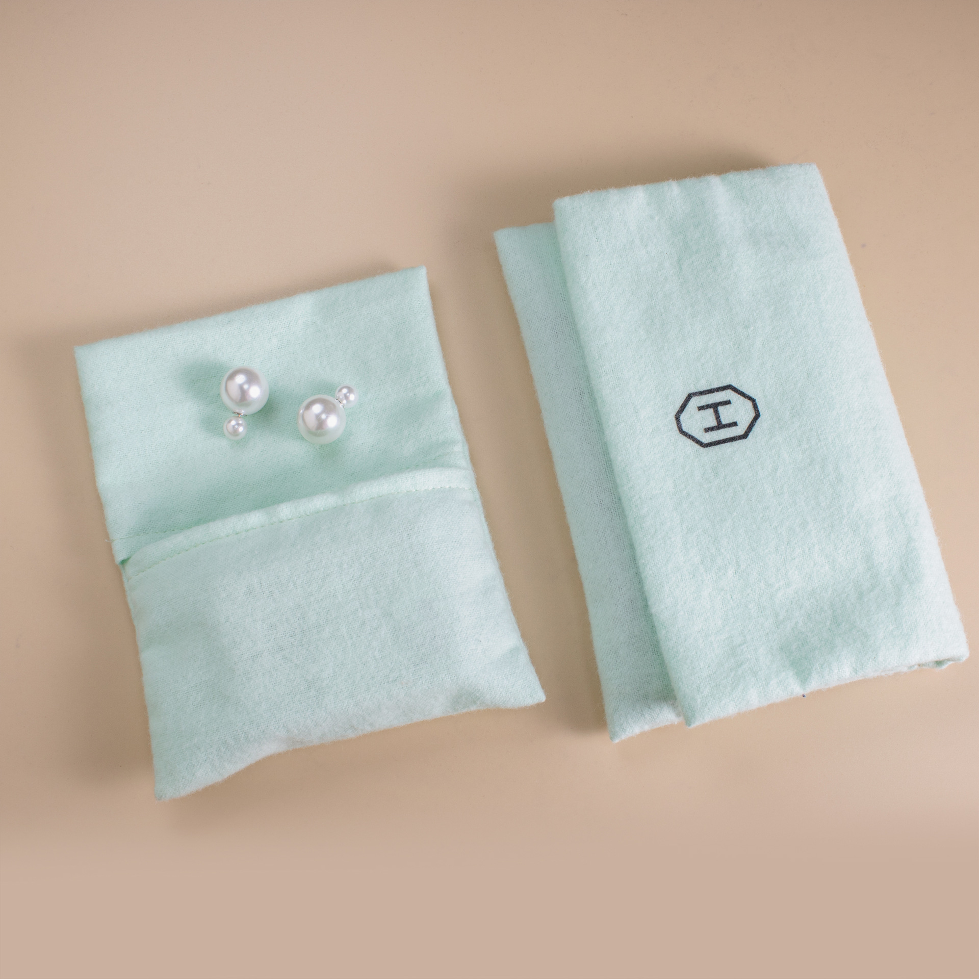 丽丝绒布首饰饰品口红包戒指珠宝袋收纳高级感翻盖装绒布袋