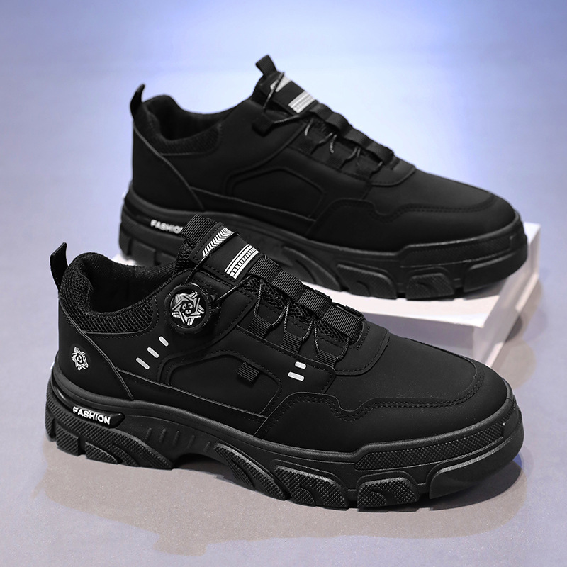 Martin botas de invierno para hombres 2024 nuevos zapatos de hombre tendencia de zapatos de trabajo para hombres antideslizante y desgaste zapatos de trabajo