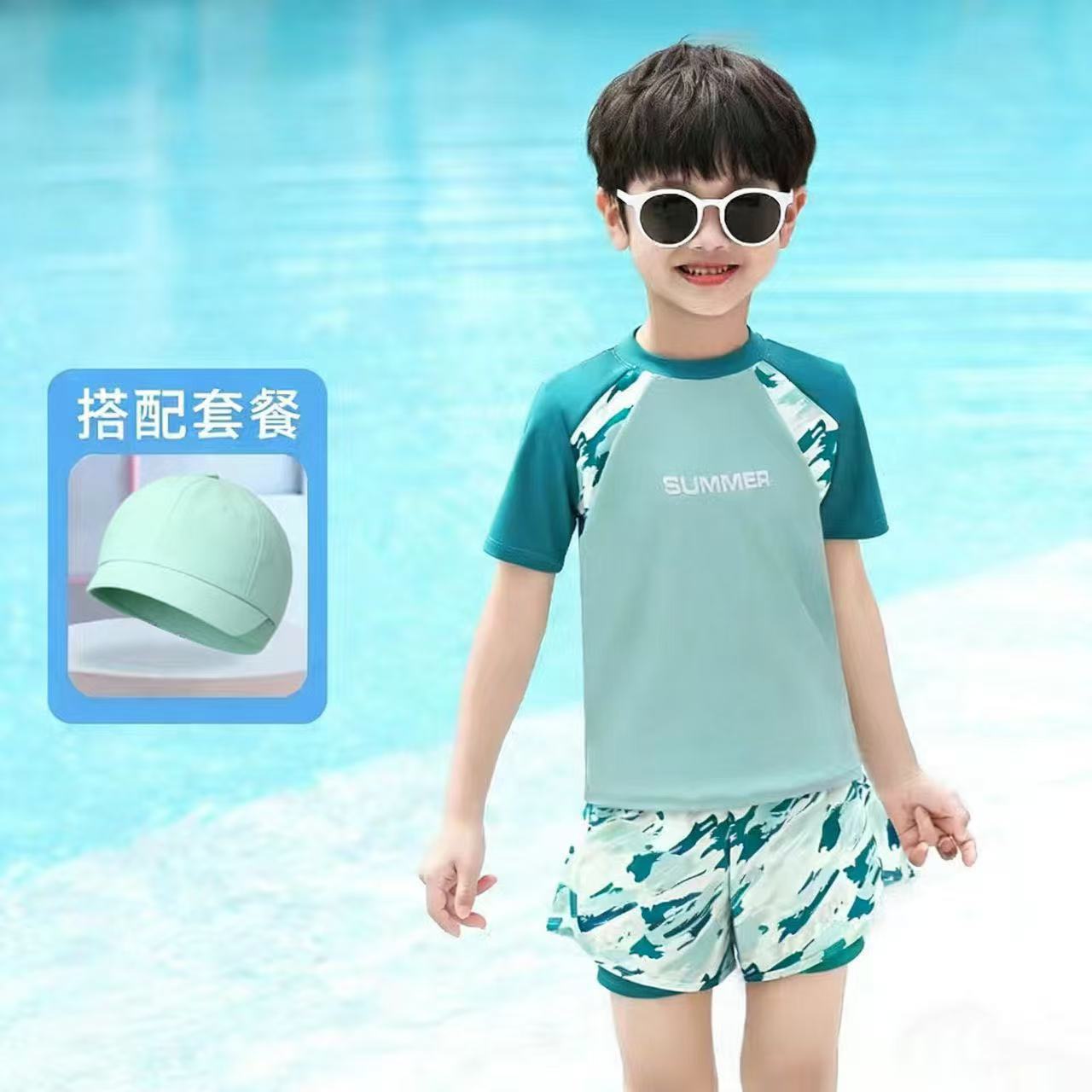 Children's quick dry swimwear