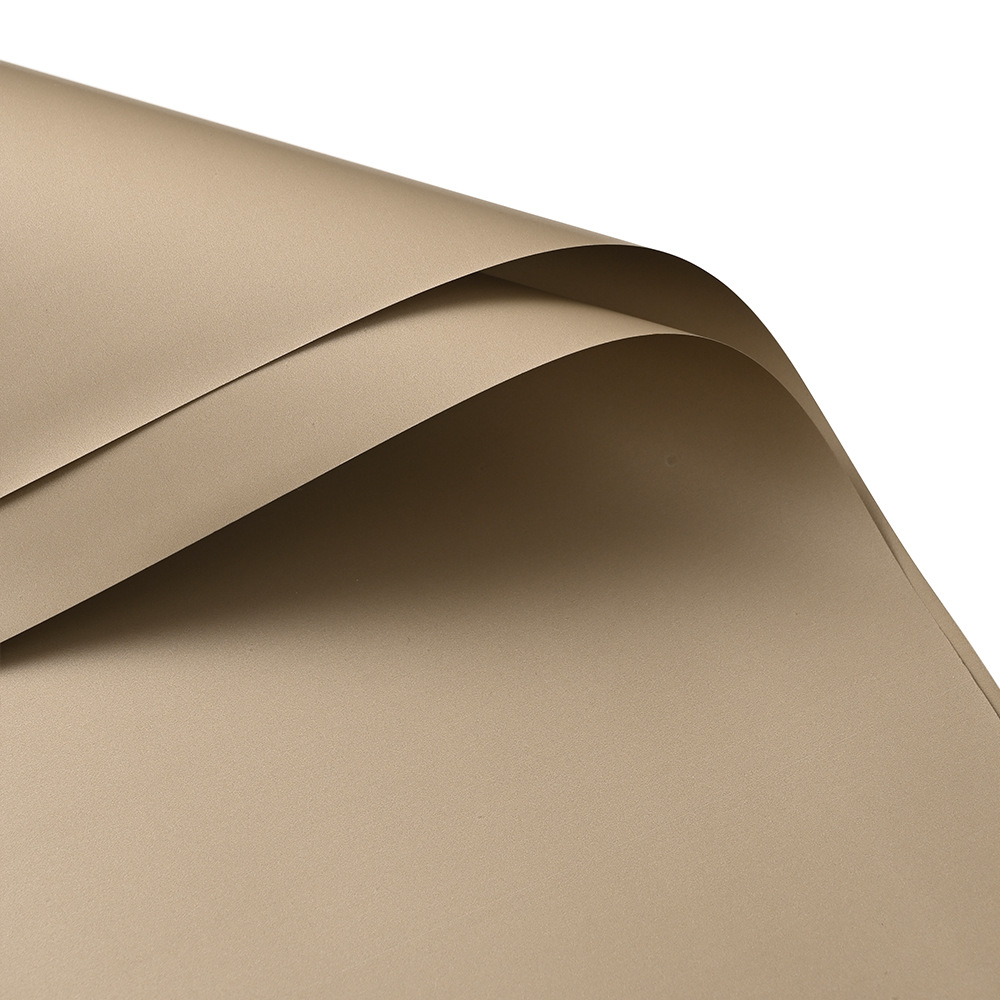 Jiemi materiales de flores florería floristería papel de embalaje de flores impermeable papel euroasiático de dos colores color sólido papel Ouya papel de embalaje de ramo