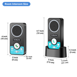 Wireless Voice Dual-Function Pager Children's Monitoring Portable Two-Way Talk Intercom