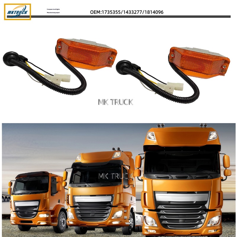 Lámpara de borde 1735355/1433277/1814096 para Duff DAF XF serie de fábrica de piezas de camiones