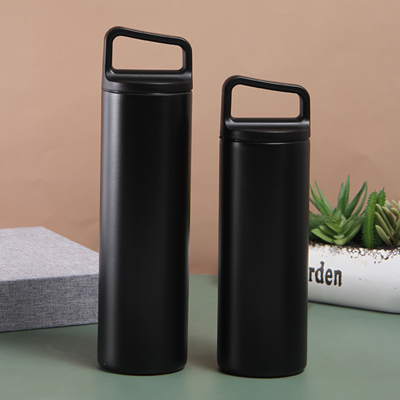 Nueva boca ancha 304 taza de vacío de acero inoxidable de gran capacidad portátil sellado portátil deportes al aire libre hervidor de agua