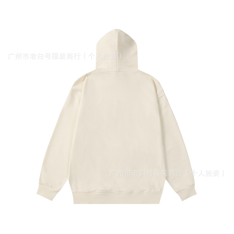 2024SS 한국 패션 브랜드 르 * 편지 인쇄 간단한 기본 클래식 남성과 여성 커플 얇은 스웨터