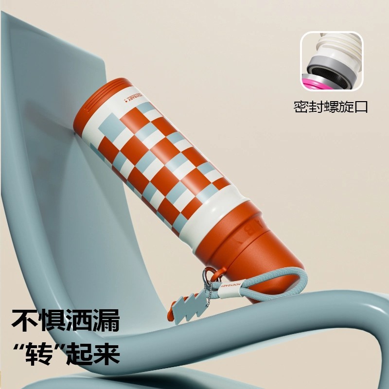 HOLLYBABY保温杯女大容量水杯学生上学专用高颜值可爱儿童杯子|undefined
