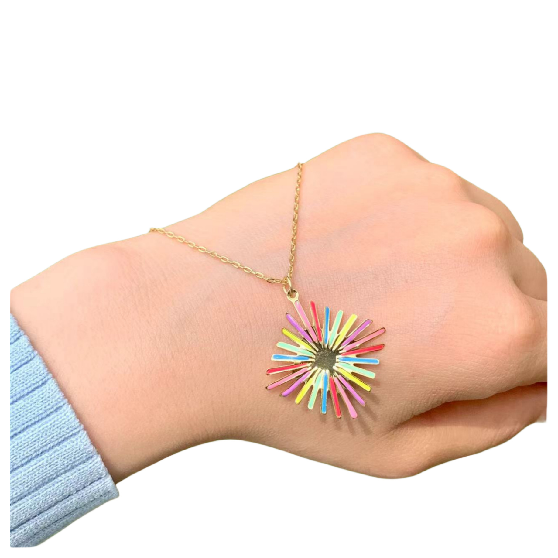 De Gros Style Simple Commuer Papillon Le Cuivre Incruster Strass Pendentif display picture 5