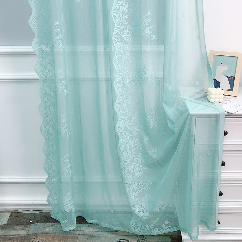 Weiße Spitzengardinen Modern Minimalistisch Transparent Für Zimmer_voghion.com