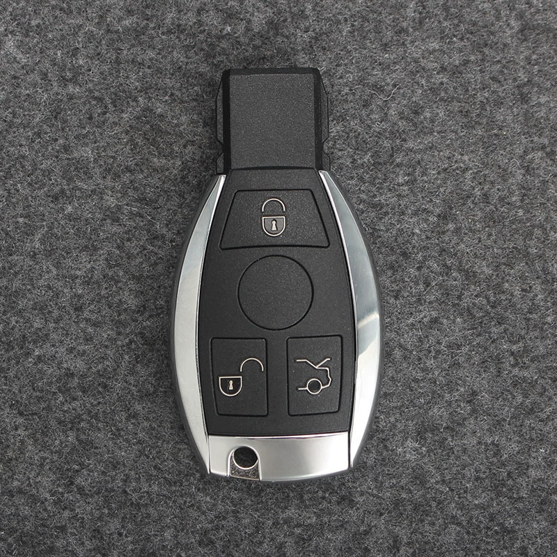 Подходит для автомобиля Mercedes-Benz BGA/NEC3 ключ 3 1 ключ со стандартным двойным держателем батареи сменный корпус ключа дистанционного управления