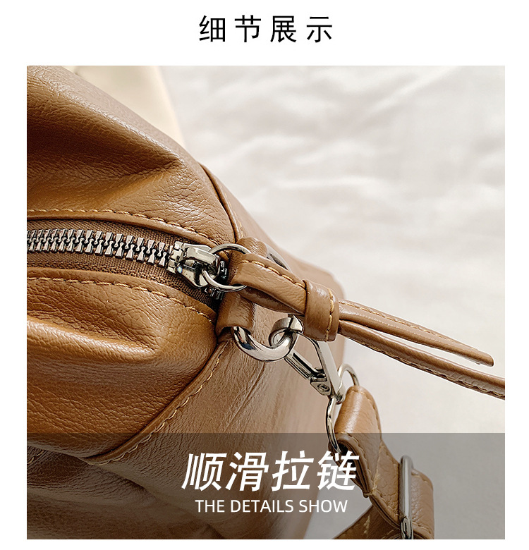 European and American cross-border fashion women's bag 2024 Spring new women's handbag, single-shoulder crossbody bag, simple tote bag undefined