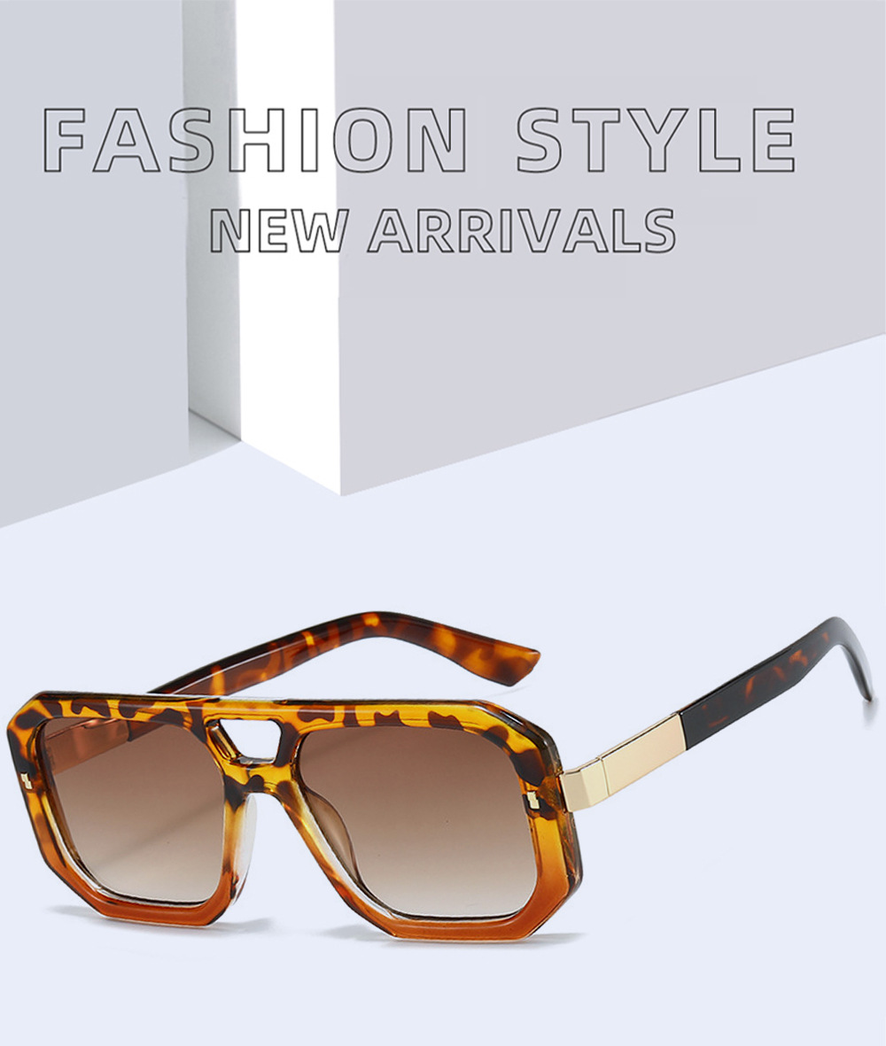 Streetwear Geometric Pc Polygon Full Frame Glasses display picture 1