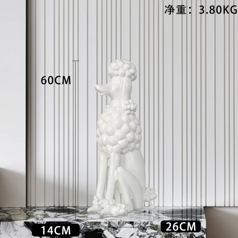 Adorno de Piso con Forma de Animal Grande, Resina Natural, Decorativo, para Sala de Estar y Dormitorio image 6