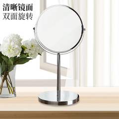 Ou Runzhe mirror wholesale desktop double-sided cosmetic mirror desktop can enlarge high-definition double-sided mirror rotating cosmetic mirror