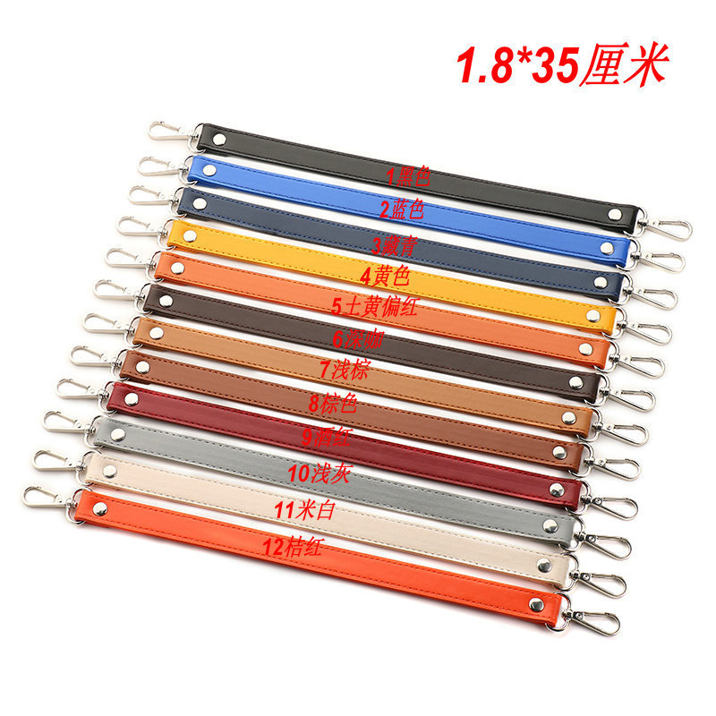 Bag Accessories Portable Short Strap with Hook Handle on Both Sides Handbag with Multicolor Short 25g
