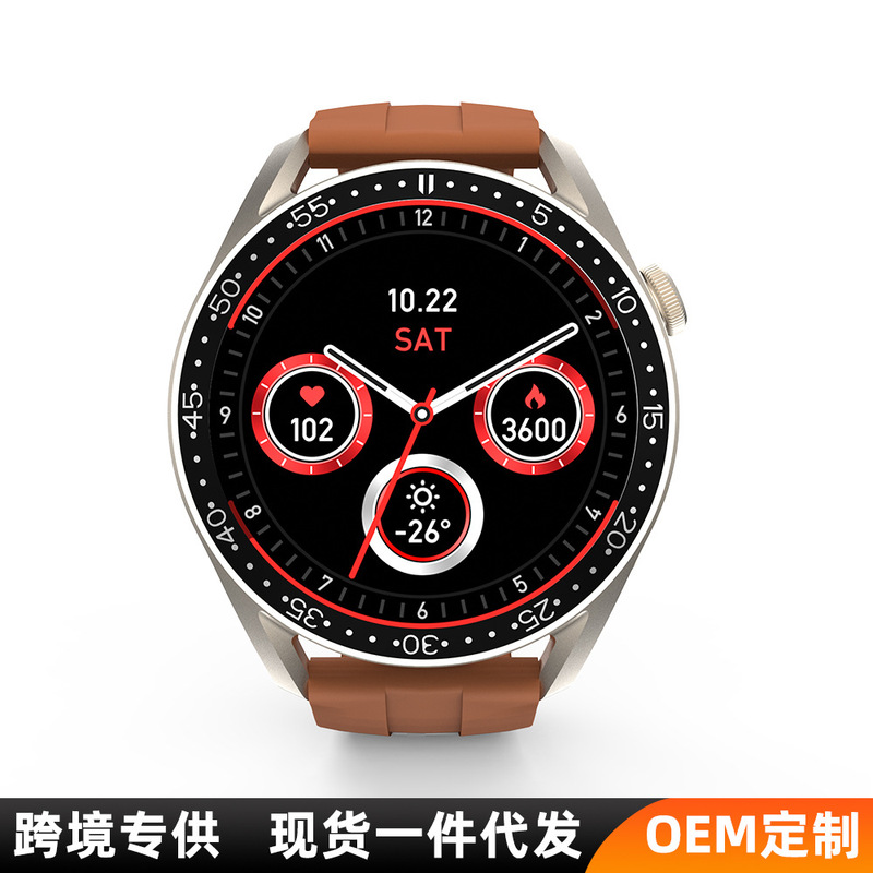2024 New Smart Watch Gt9 Blood Sugar Assessment Monitoring Heart Rate Blood Pressure Blood Oxygen Phone Reminder Sports Waterproof