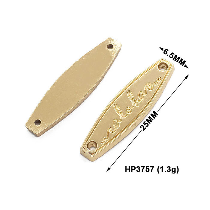 锌合金标牌加工金属牌制做不规则椭圆形服装箱包手缝标牌服饰配件