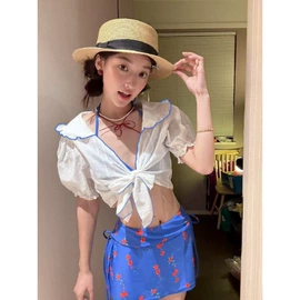 比基尼;连体泳衣;三件套泳装