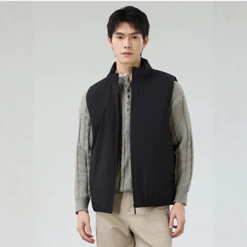 Carefully selected 100% wool vests for men and women, warm and cold-resistant, thickened, casual and versatile, sleeveless vests suitable for outerwear Carefully selected 100% wool vests for men and women, warm and cold-resistant, thickened, casual and versatile, sleeveless vests suitable for outerwear