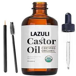 【跨境爆款】 Castor Oil 蓖麻油 护发精油 浓密纤长睫毛护理