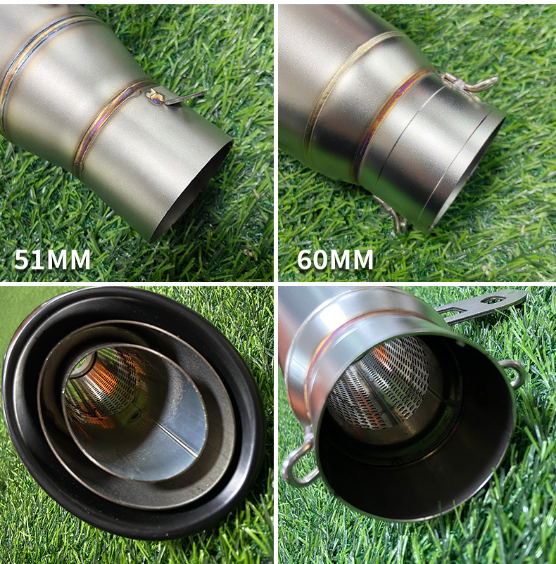 Motorcycle Exhaust Pipe Refitting SC Two-Layer Three-Layer Tail Section 321RR Race 800 250SR 450SR 250RR