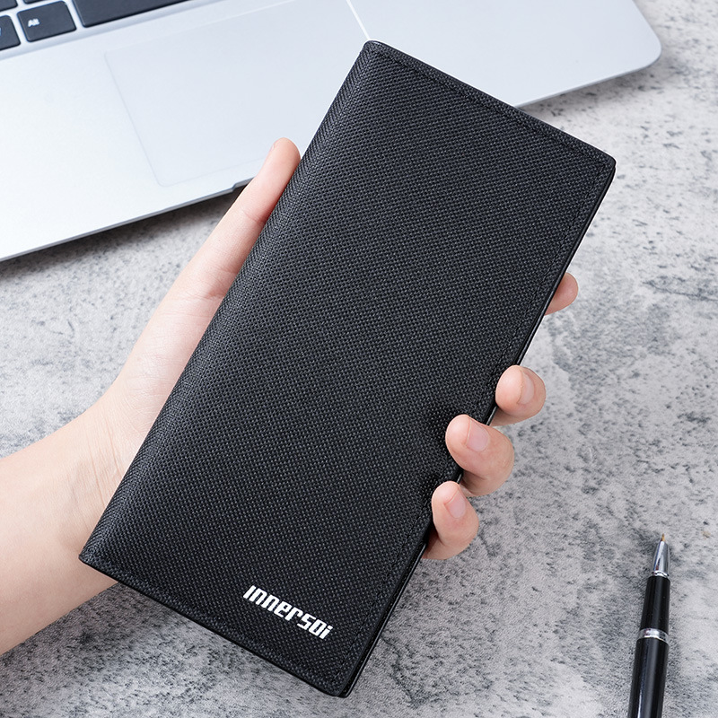 Wallet Men's Long Ultra-Thin Korean Style Youth Personalized Wallet Student Simple Youth Wallet Buckle Drop Shipping Wallet Men's Long Ultra-Thin Korean Style Youth Personalized Wallet Student Simple Youth Wallet Buckle Drop Shipping