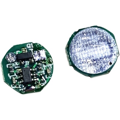 DC5V触摸感应开关USB供电10mm微型直流拇指灯镜LED镜前灯触摸开关