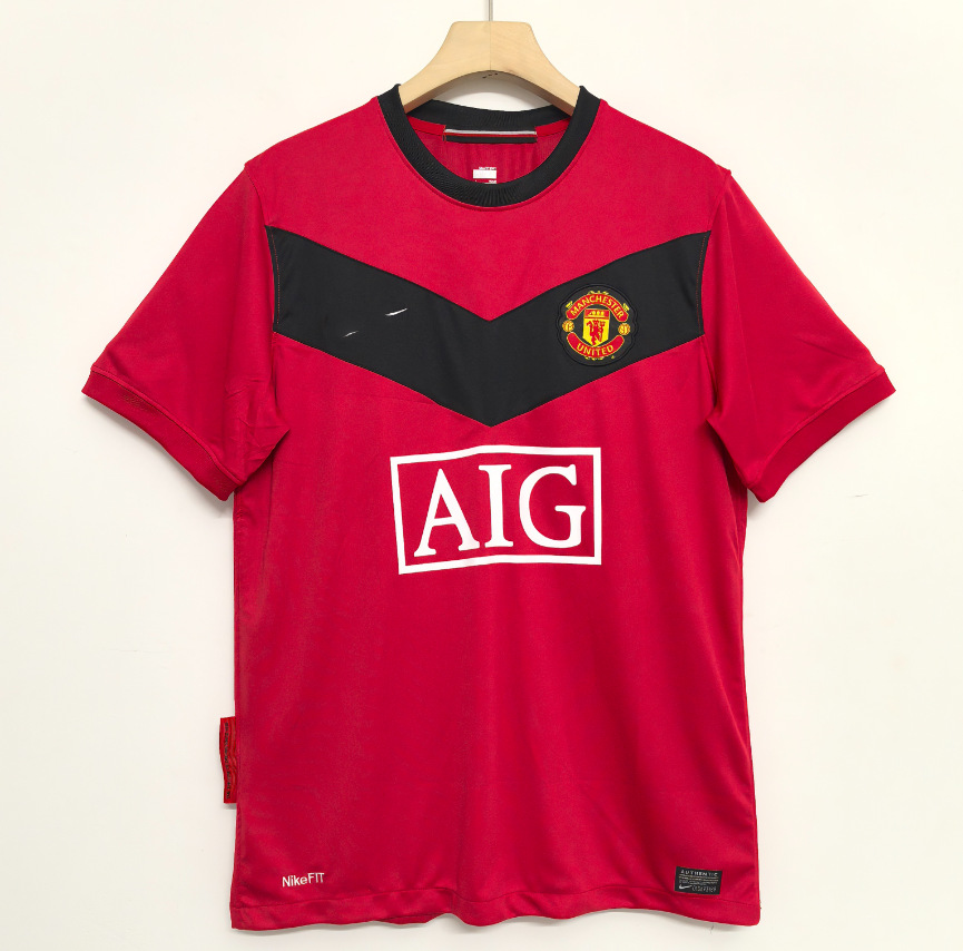Nike x Manchester United Retro 2009/10 Home Jersey Red