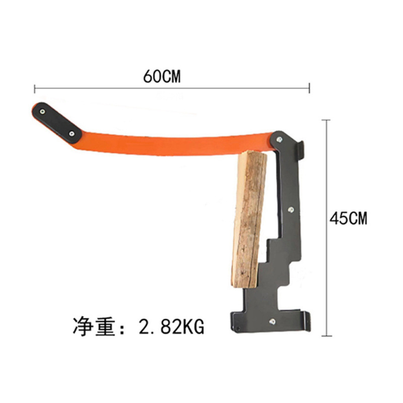 벽걸이형 목재 쪼개는 도구(주황색)