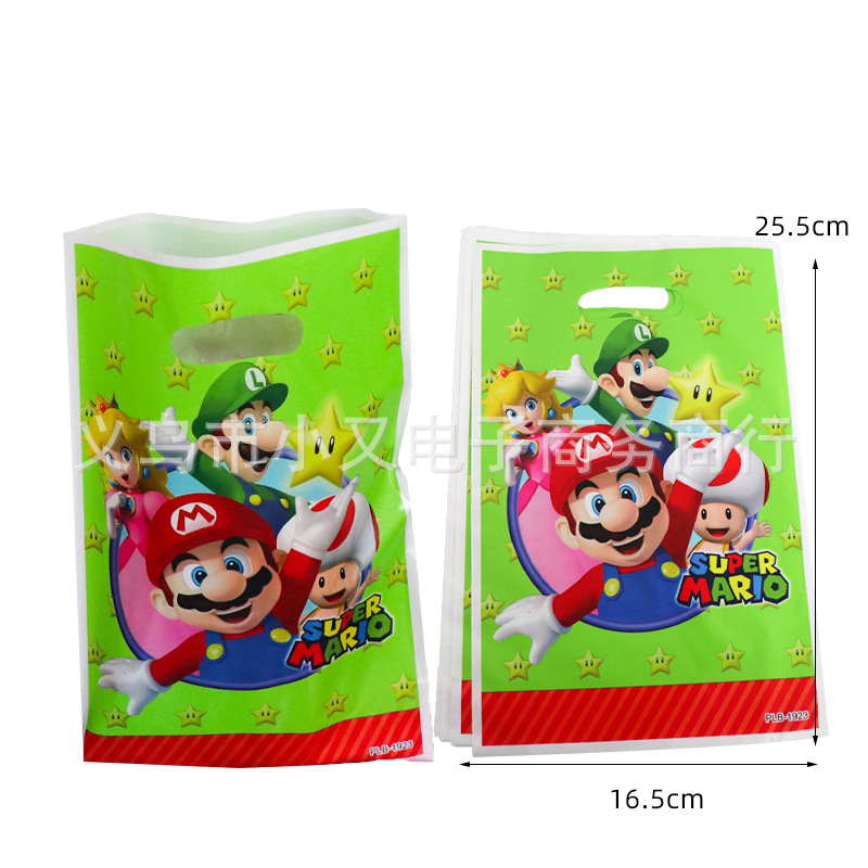 Mario bolsa de regalo 10PCS