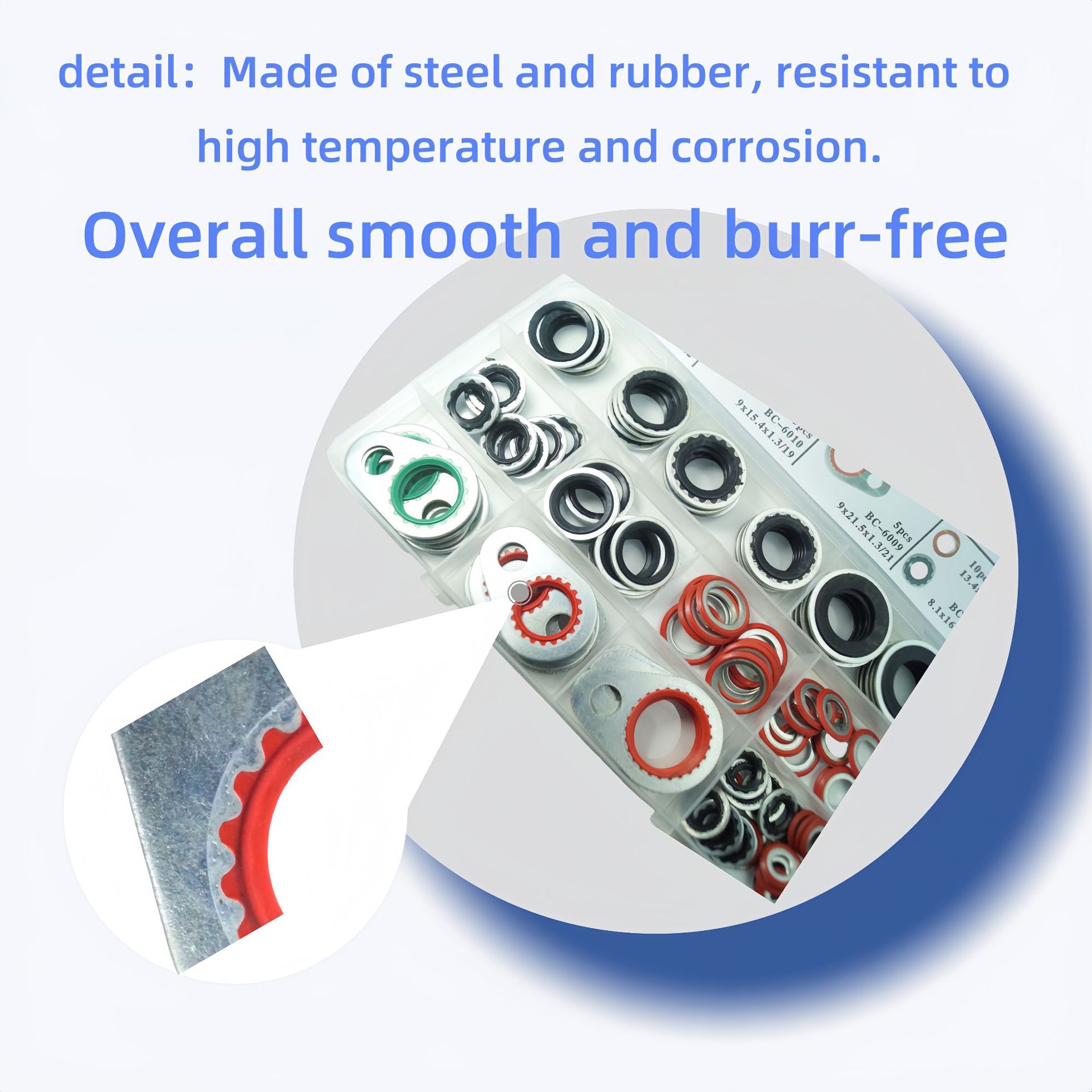 Cross-Border Hot Selling Suitable for Buick Chevrolet Air Conditioning Air Conditioning Pump Gasket Car Air Conditioning Compressor Seal Gasket