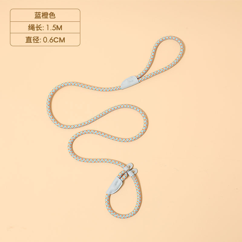 Correa de perro mascota perro mediano y grande hebilla de seguridad perro cuerda collar perro caminando P cadena suministros para mascotas al por mayor