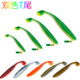 9 Colors Soft Paddle Tail Fishing Lures Fresh Water Bass Swimbait Tackle Gear