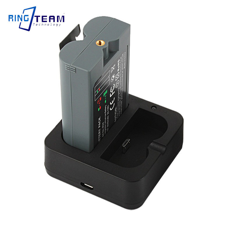Suitable for Ring Doorbell 2/3/4 Doorbell Battery + Rv4 Charger Ring Battery Charger V4