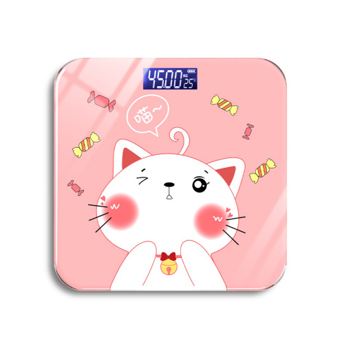 One-stop service cute home use electronic scale human weight scale smart charging type weight scale 