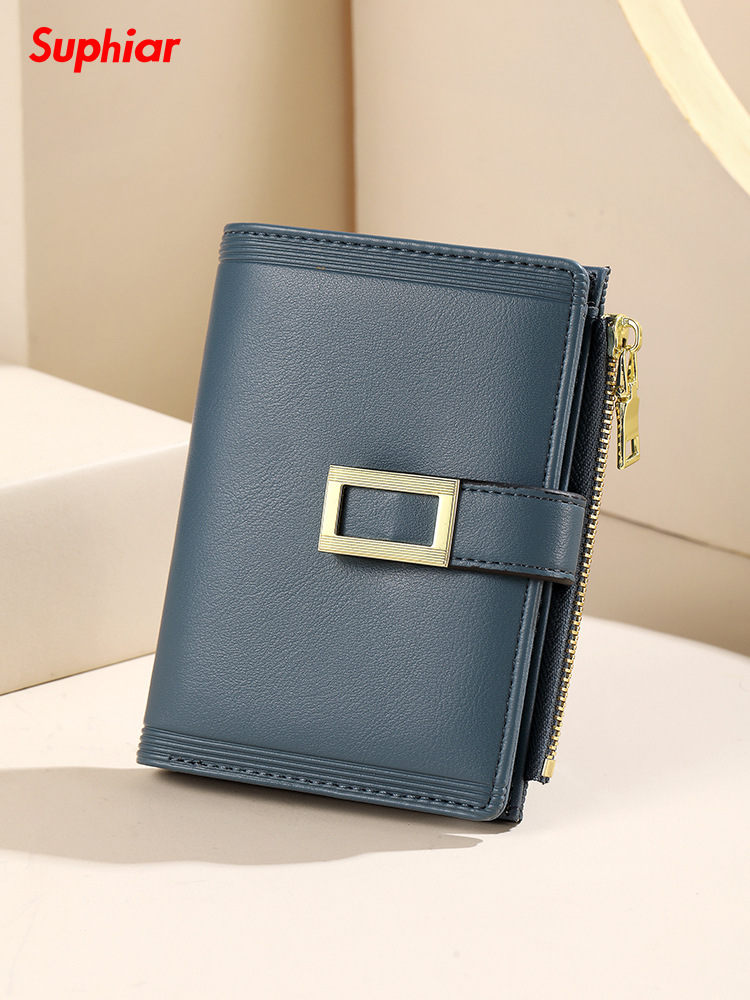 Rusia wb crossover ozon estuche para tarjetas explosivas cerradura cremallera almacenamiento multifuncional cambio corto billetera para mujer