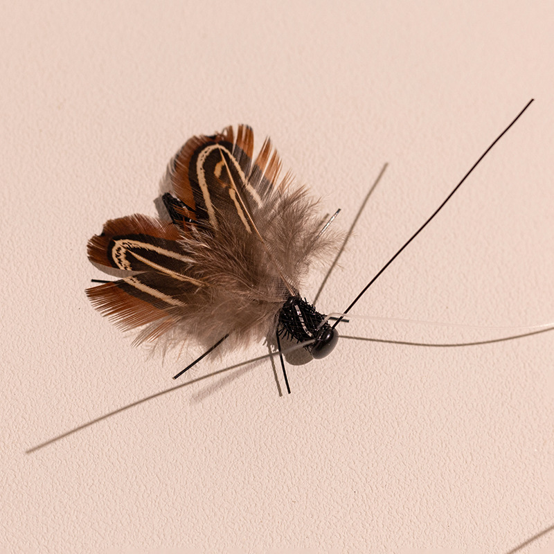 Feather Replacement Head Artificial Beetle Big Wings Cat Toy Pet Toy Manufacturer Wholesale Cat Teasing Stick Replacement Head Feather Replacement Head Artificial Beetle Big Wings Cat Toy Pet Toy Manufacturer Wholesale Cat Teasing Stick Replacement Head