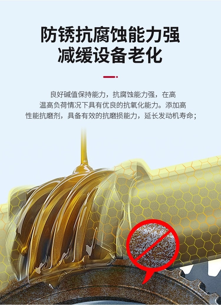 Suitable for Great Wall Zunlong diesel engine oil T300/500 and other 5W-40/20W-50 engine oil for trucks
