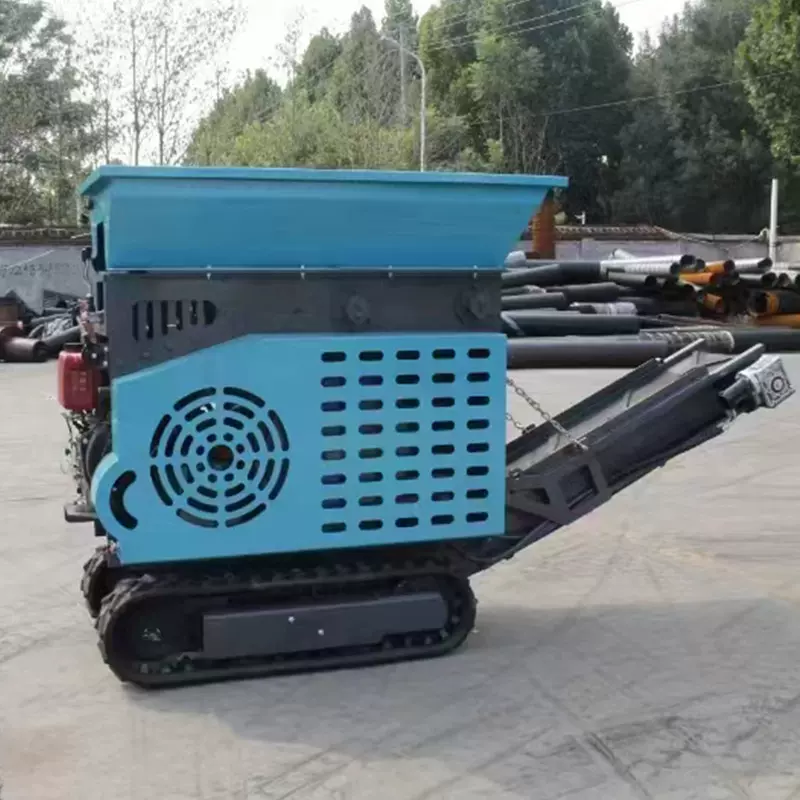 厂家直营碎石机建筑垃圾制砂机移动工业破石机鹅卵石粉碎机