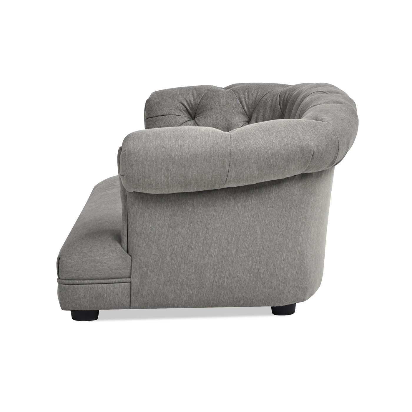 Sofá de cuero minimalista italiano de estilo europeo, sofá de cuero con hebilla, club bar, clubhouse, sofá de cuero americano para tres personas.