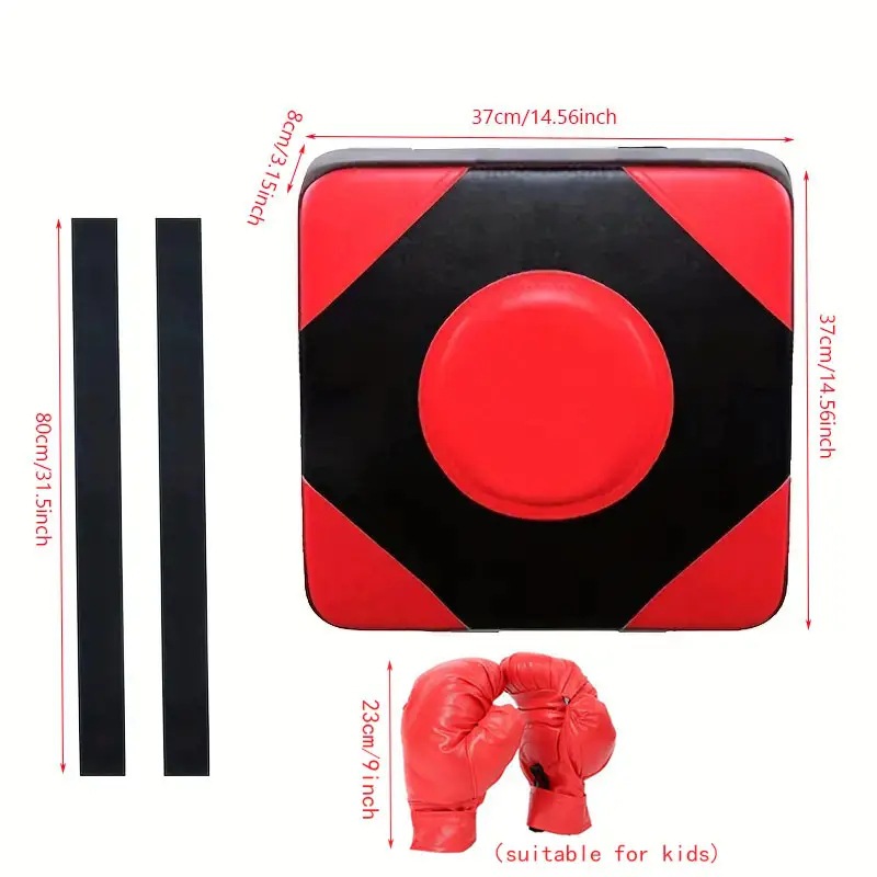 Objetivo de pared objetivo de boxeo saco de arena hogar Pared de ventilación Sanda saco de arena adultos niños equipo de entrenamiento de boxeo objetivo de boxeo