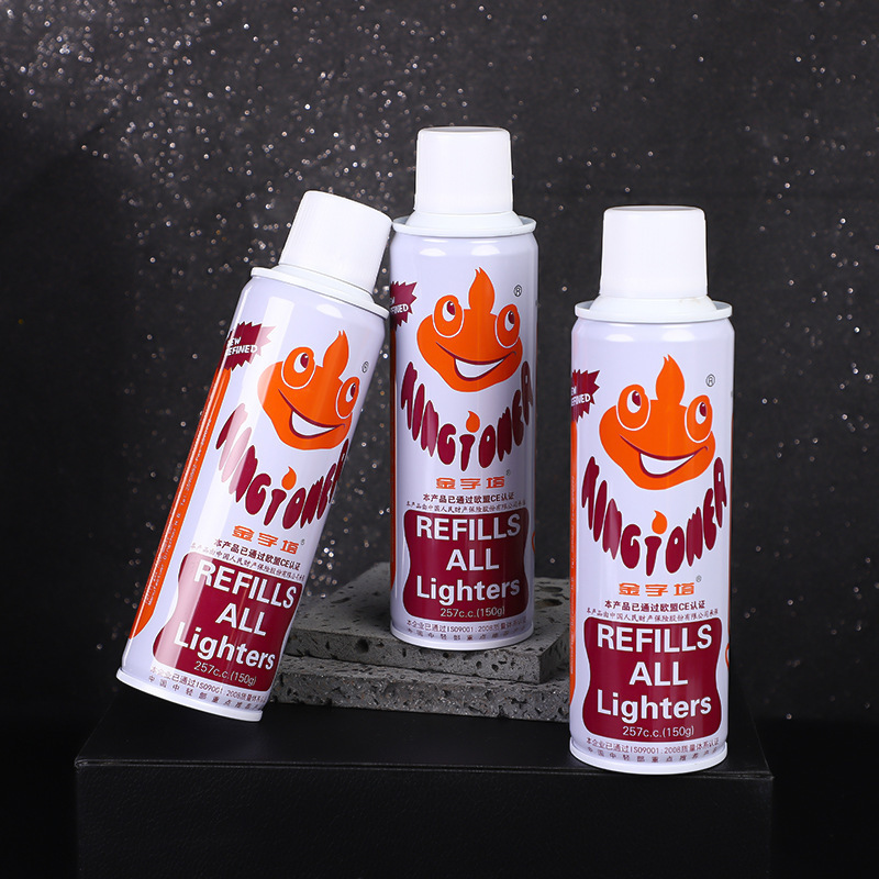 Pyramid 257 High-Quality Dedicated Butane Gas Lighter Gas Butane Gas Lighter Universal Large Bottle